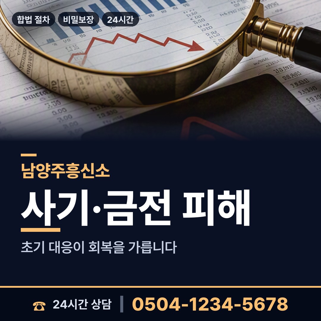 남양주 양정동 탐정사무소 상담 안내